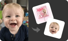 AI Face Cutout