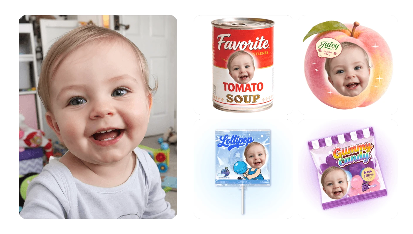Fun big-head templates after cutout