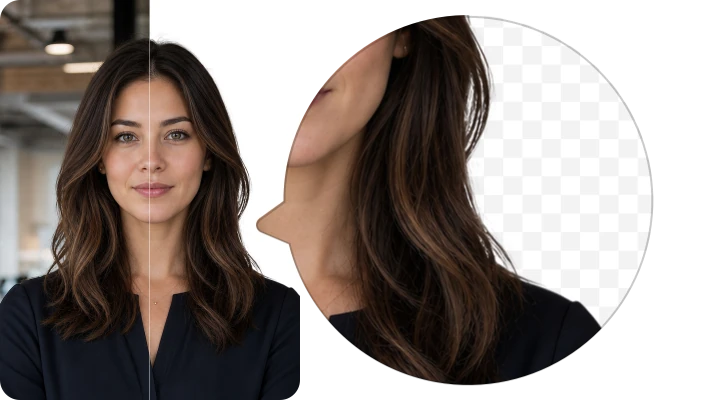 Hair-level face accuracy
