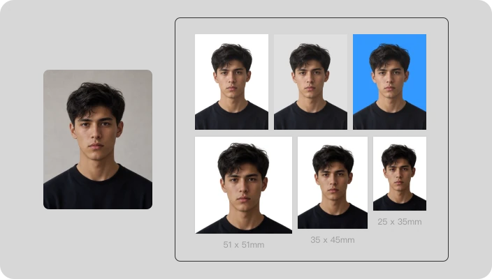 Multiple ID sizes & background colors