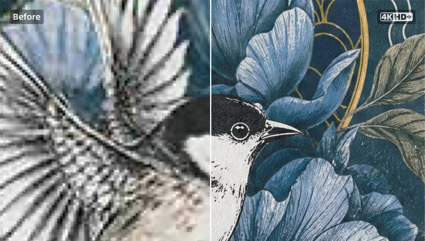 Natural detail, no AI fake look